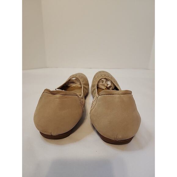 Sabrina's Ballet Flats Women's 40 9 Leather Beige - Picture 5 of 9